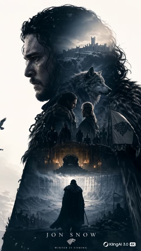 Got Character Posters – Jon Snow