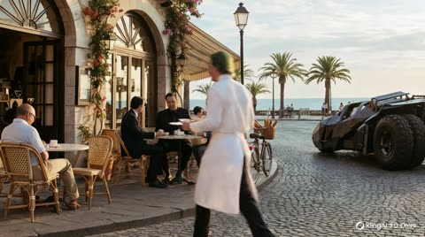 4 Men Order Espresso Coffee03