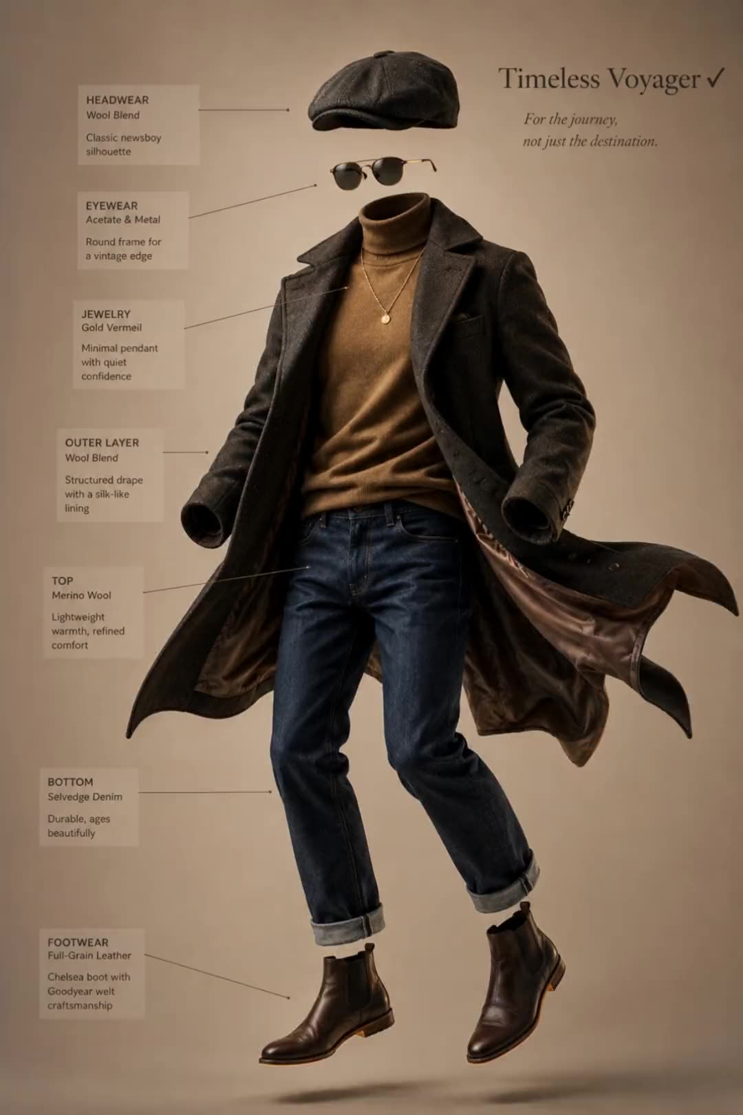 TIMELESS VOYAGER — THE SUIT