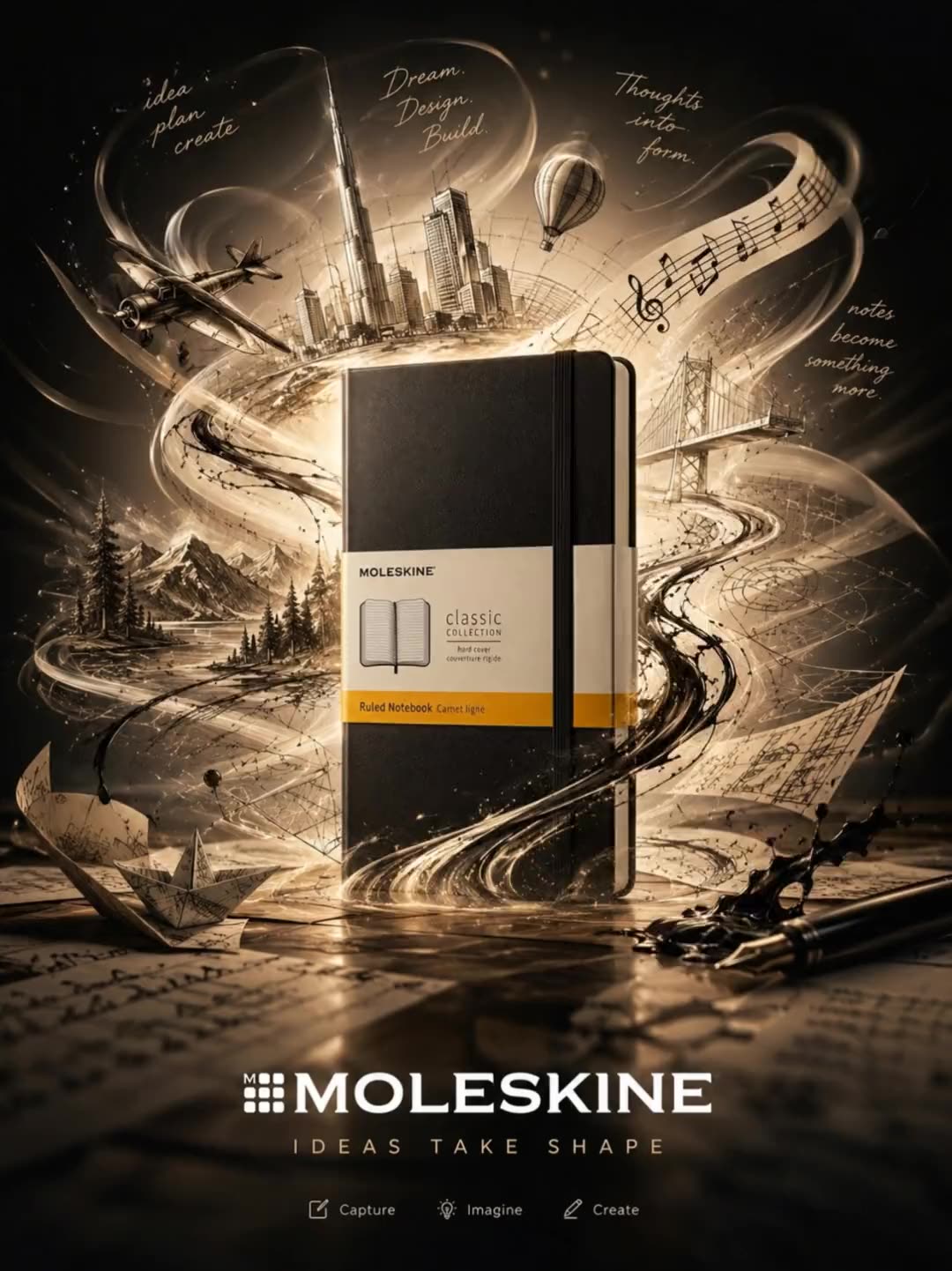 MOLESKINE — IDEAS TAKE SHAPE